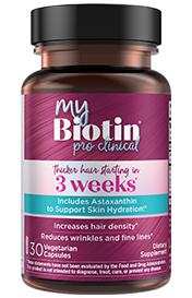 MyBiotin® ProClinical – with MB40X™ + Astaxanthin Skin Booster