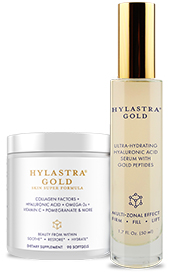 Hylastra® Gold - Healthy Aging System - 1 Serum + 1 Bottle Softgels