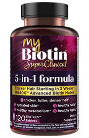 MyBiotin® SuperClinical 5-in-1 Formula with MB40X™ MyBiotin® SuperClinical 5-in-1 Formula with MB40X™